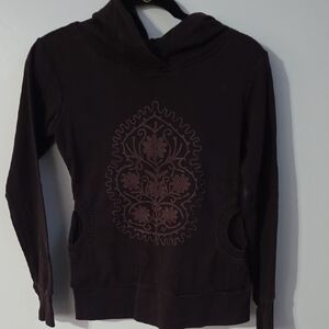 Yak N Yeti Embroidered Hoodie - Size XS